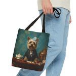Yorkshire Terrier Dapper Dog Tote Eco-friendly Grocery Bag