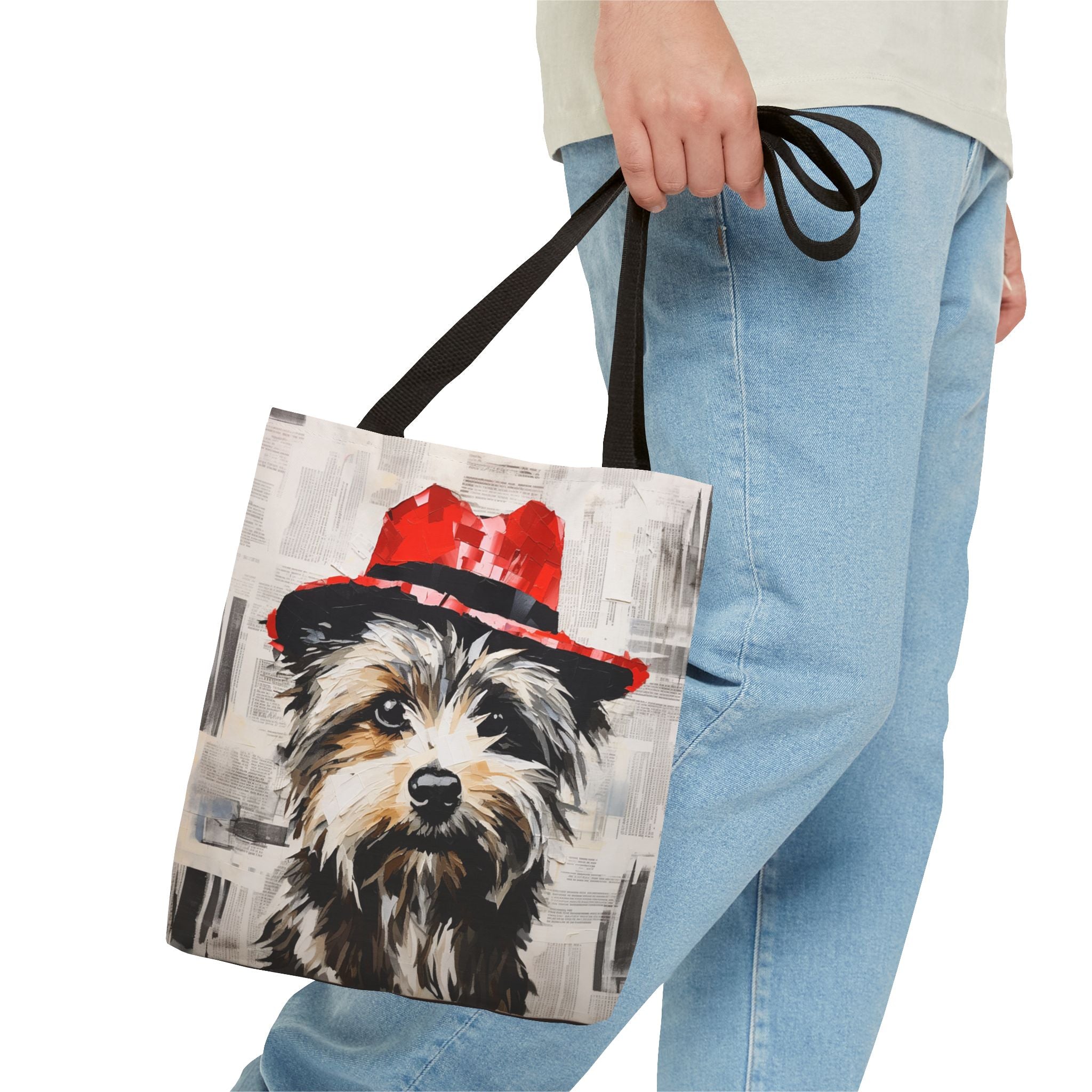 Yorkie Sophisticate Tote Bag Stylish & Unique Dog Lover Gift Yorkie Sophisticate Tote Bag Stylish & Unique Dog Lover Gift