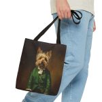 Yorkie Elegance Tote Bag Stylish Dog Lovers Reusable Shopping Bag