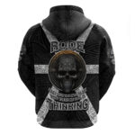 Hell Pattern Skull Hoodie I'm Not Rode I Just Hace The Balls To Say What Everyone Else is Thinking