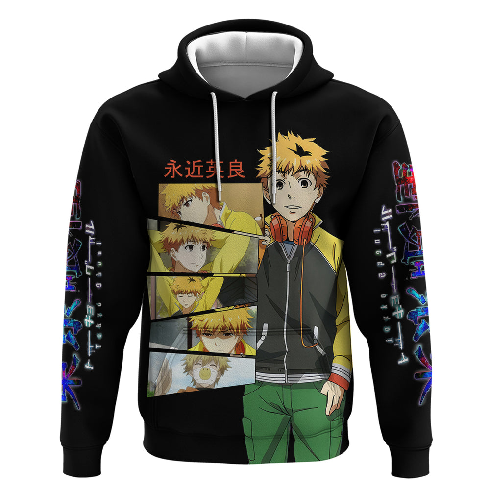 Hideyoshi Nagachika Hoodie Ken Kaneki Hideyoshi Nagachika Hoodie Ken Kaneki