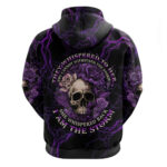 I Am The Storm Rose Skull Hoodie