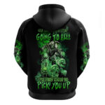 I Am The Storm Skull Hoodie