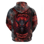 I Can Fix Stupid But It's Gonna Hurt Skull Hoodie