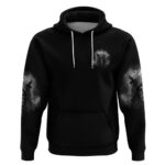 I Can't Go To Hell Reaper Bat Hoodie