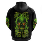I Can't Go To Hell Reaper Skull Hoodie