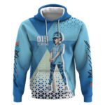 Ichigo Hoodie Cool Blue Baseball Anime Style