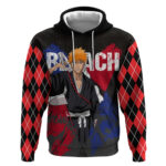 Ichigo Kurosaki Hoodie Anime Style
