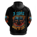 I Have 3 Sides Skull Reaper Hoodie
