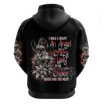 I Hold A Beast An Angel And A Crazy Lady In Me Hoodie