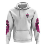 I'm A B Don't Try Me Rose Messy Bun Hoodie