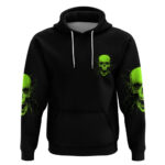 I'm A Nice Person Skull Hoodie