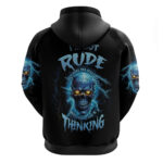 I'm Not Rude Mad Skull Hoodie
