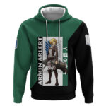 Armin Arlert Hoodie Attack On Titan Anime Style