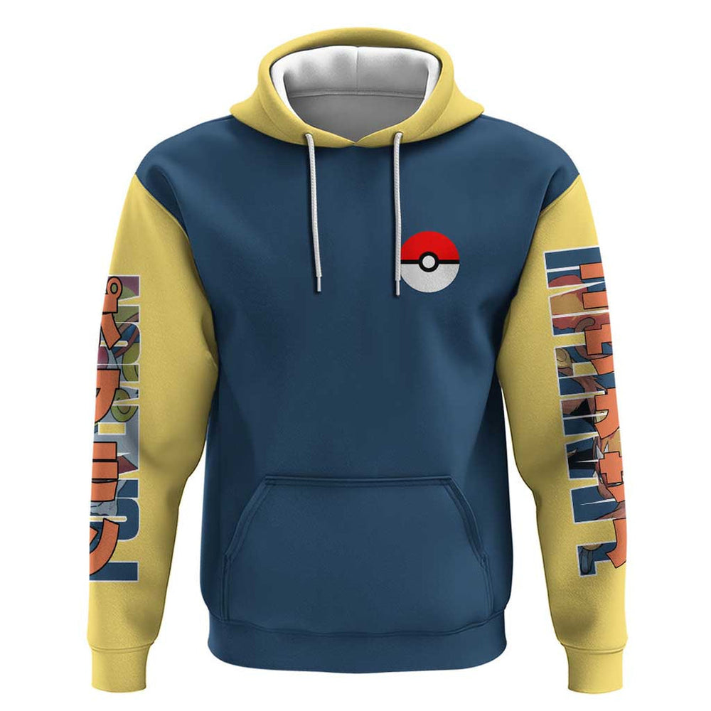 Infernape - Poke Hoodie Anime Style Infernape - Poke Hoodie Anime Style