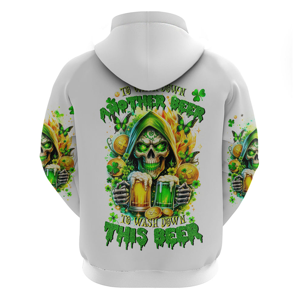 Irish Skull Hoodie To Wash Down Another Beer To Wash Down This Beer DT01 Irish Skull Hoodie To Wash Down Another Beer To Wash Down This Beer DT01