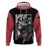 Itachi Uchiha - Naruto Hoodie Anime Mix Manga Style