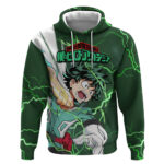 Izuku Midoriya Deku - My Hero Academia Hoodie Anime Style