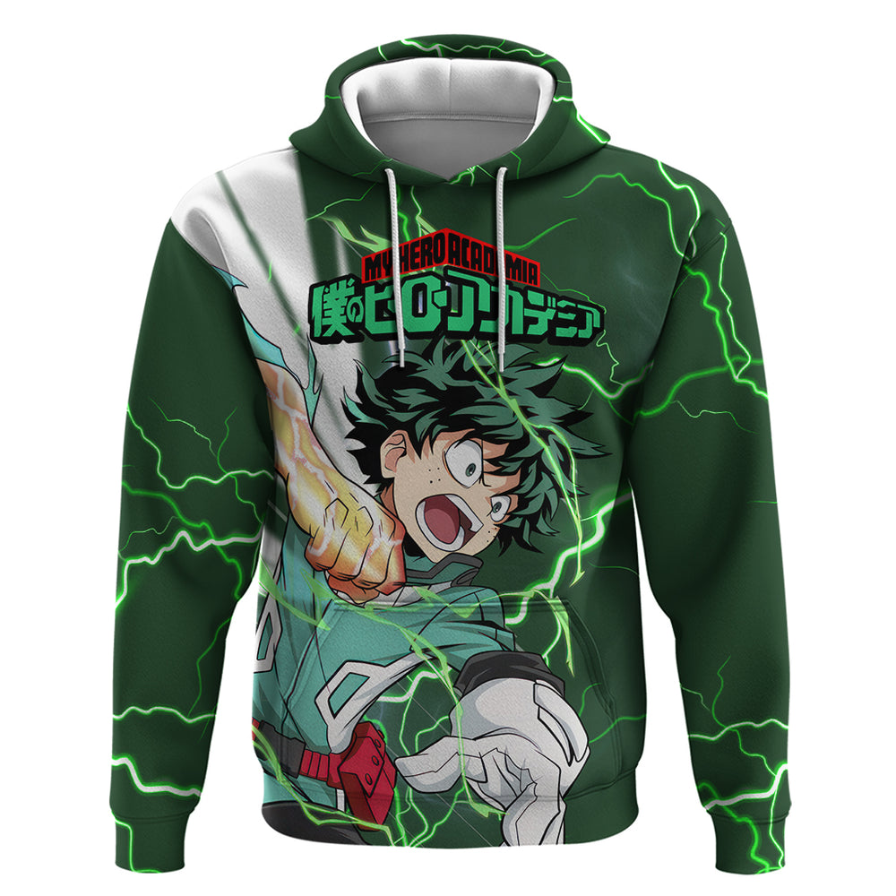 Izuku Midoriya Deku - My Hero Academia Hoodie Anime Style Izuku Midoriya Deku - My Hero Academia Hoodie Anime Style