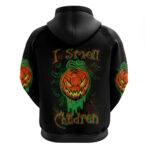 Jack O Lantern Skull Hoodie I Smell Children DT01