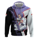 James Kojiro Pok Hoodie Classic Villain Anime Style