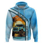 Jeep Beach Hoodie Sun Salt Sea - Summer Vibes