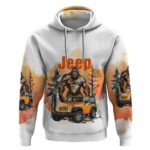 Jeep Bigfoot Hoodie Not All Who Wander Are Lost
