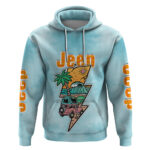 Jeep Camping Hoodie Catch A Wave