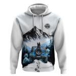 Jeep Dogs Hoodie On Board Easily Distracted