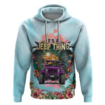 Jeep Duck Tropical Summer Hoodie It's A Jeep Thing