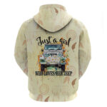 Jeep Girl Daisy Hoodie Just A Girl Who Loves Her Jeep