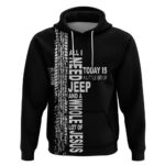 JEEP Hoodie Lost Of Jesus Black