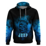 Jeep Hoodie Never Underestimate An Old Man With Jeep Blue