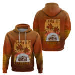 Jeeping Lifestyle Hoodie Sunset By The Beach