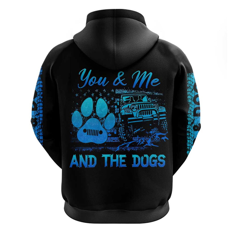 Jeep Life Hoodie You Me And The Dogs DT01 Jeep Life Hoodie You Me And The Dogs DT01