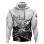 Jeep Waves Hoodie Good Vibes Only