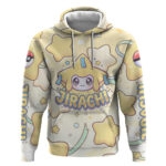Jirachi Hoodie Pastel Dreamy Starwish Art