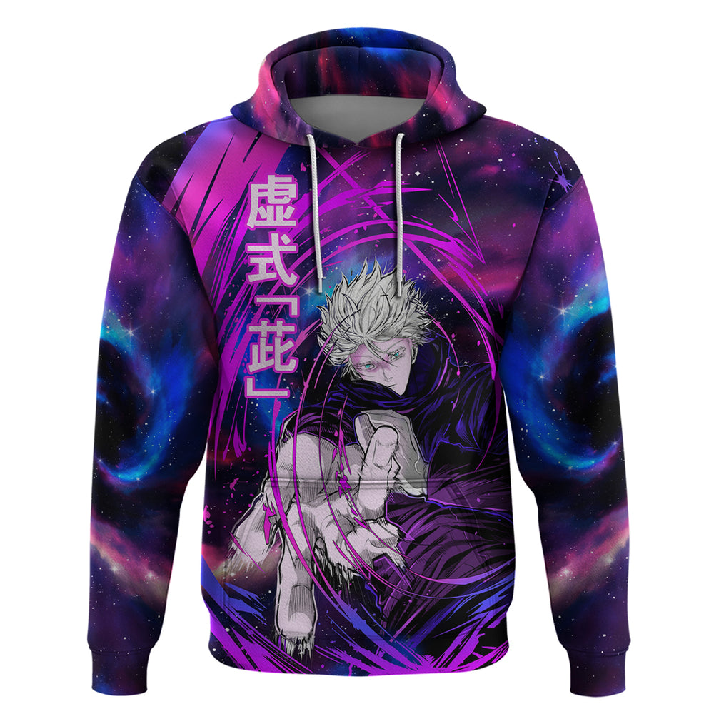 JJK Gojo Satoru Hoodie Hollow Technique JJK Gojo Satoru Hoodie Hollow Technique