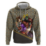 Jotaro Kujo - JoJo no Kimyo na Boken Hoodie Anime Style