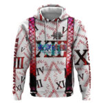 Juuzou Suzuya Tokyo Ghoul Hoodie Grunge Anime Style with Roman Numeral Motif