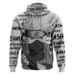 Kakashi Hatake - Anime Style Manga Hoodie