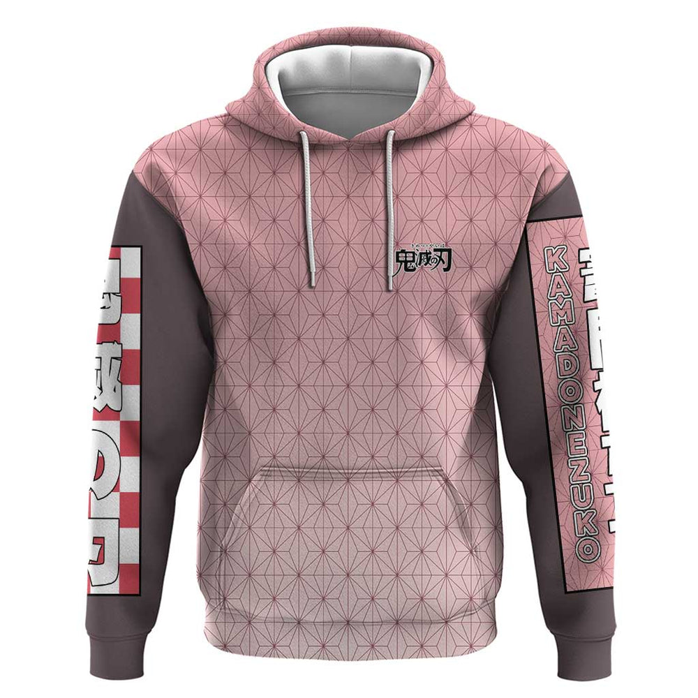Kamado Nezuko Haori Demon Slayer Hoodie Anime Style Kamado Nezuko Haori Demon Slayer Hoodie Anime Style
