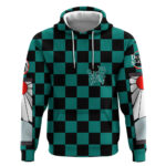 Kamado Tanjiro Haori Demon Slayer Hoodie Anime Style