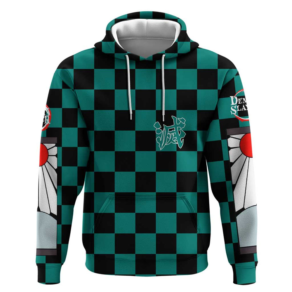 Kamado Tanjiro Haori Demon Slayer Hoodie Anime Style Kamado Tanjiro Haori Demon Slayer Hoodie Anime Style