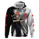 Kamui Hoodie Rogue Warrior Ink Clash Style