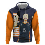 Karasuno Tanaka Hoodie Haikyu