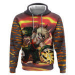 Katsuki Bakugo - My Hero Academia Hoodie Dynamight Anime Style