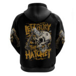 Axe Skull Hoodie Let's Bury The Hatchet DT01