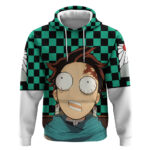 Kimetsu Tanjro Demon Slayer Hoodie Anime Style