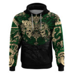 Aztec Warrior Skulls Hoodie DT02
